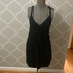 Black jersey dress bubble Medium Forever 21